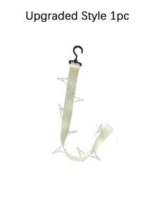 1/2pcs Unisex Multi-Color Hat Rack, Closet Hanging Hat Organizer With Multiple Clips, Holds Up To 16 Baseball Caps, Suitable For Wardrobe And Cabinet Door - Multicolor - View 17