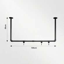 Garderobenständer - B100 x H50 cm - Übersicht 5