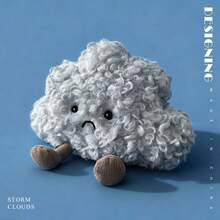 Búp bê mây mềm mại, bông xốp, gối và tựa lưng hình mây bão sống động như thật, gối hình mây dùng cho ghế văn phòng, bệ cửa sổ, ghế sofa, trang trí nhà cửa, đệm nội thất ô tô, quà tặng sinh nhật sáng tạo cho bạn bè và trẻ em. - Nhiều màu - Xem 10