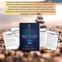 声音疗愈频率日志，放松焦虑睡眠冥想脉轮平衡与健康疗愈赫兹图表，适合初学者的声音放松参考手册 - A - 查看 2