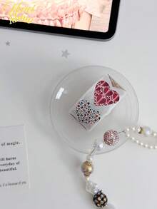 1000pcs/Roll Shiny Heart Stickers, 1 Inch Heart Shaped Stickers, Love Labels For Valentine's Day, Mother's Day, Wedding, Envelope & Gift Packaging Decor, Teacher Easter Gifts Back To School Valentine's Day - Multicolor - View 5