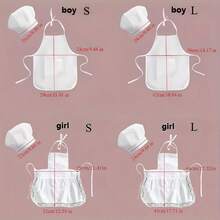 1 Set Traje de Chef Recién Nacido, Incluye Gorro de Chef y Delantal, Disfraz Temático de Chef para Sesión de Fotos de los 100 Días del Bebé, Adecuado como Accesorio de Fotografía, para Halloween, Acción de Gracias, Baby Shower, Fiesta de Revelación de Género, Bautizo y Regalo para Mamá Primeriza - de los hombres - Ver 2