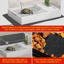 USB Pet Heating Pad Water Resistant Reptile Incubator Heating Pad Three Adjustable Temperatures Leather Winter Warm Waterproof - L - View 9