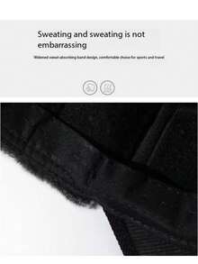 Unisex SUPPLEX Embroidered Hunting Cap - Faux Fur Ear Flaps, Warm Winter Hat - Dark Grey - View 5