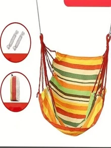 吊椅、户外吊床秋千、宿舍吊床椅、室内成人吊床 - A - 查看 12