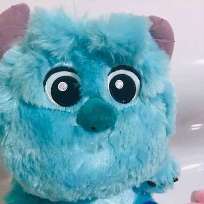 Juguete de peluche de Sullivan Muñecas Monstruo Azul Regálalo a un niño o a un amigo.