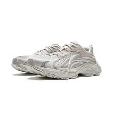 LI-NING STARLIT L2K Men's Chunky Sneakers, Retro Y2K Mesh & Suede Casual Shoes AGLW005 - 礫白灰 - 查看 6