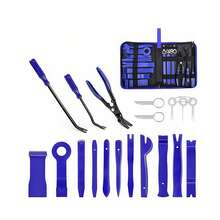 Car Auto Trim Removal Disassembly Dismantling Complete Special Tool Kit Box Set Clip Pliers Fastener Remover Automotive Stereo Removal Hand-Held Disassembly Tools Stuff Accessories Novelties Supplies Essentials - Upgraded - View 17
