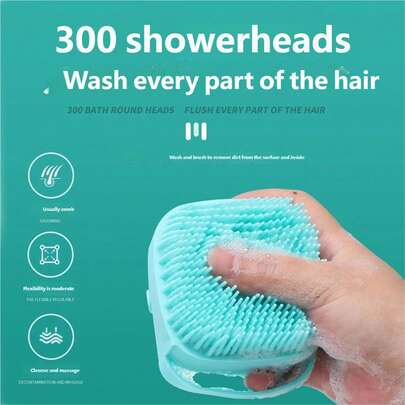 This Silicone Pet Grooming Brush Is Specially Designed For Pets. It Can Be Filled With Shampoo For Washing And Massaging During Bathing. The Soft Bristles Are Very Suitable For Household Pets.