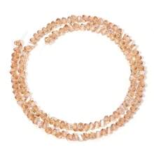 1 String 4mm Small Irregular Glass Beads, DIY Craft Supplies For Jewelry Making, Necklace, Bracelet, Earrings, Keychain, Accessories, Gifts For Holidays, Valentine's Day - Multicolor - View 22