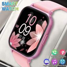 Reloj inteligente multifuncional unisex - Pantalla HD de 1.5", llamadas inalámbricas, control de cámara, ajuste de música, seguimiento de actividad física, fondo de pantalla personalizable | Compatible con teléfonos Android, alertas de llamadas y mensajes - Multicolor - Ver 18