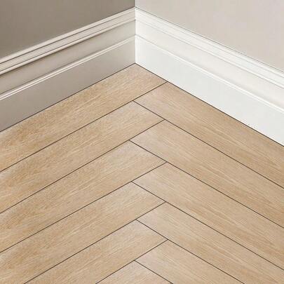 36pcs Self-Adhesive Peel & Stick Vinyl Flooring - Wood Plank Floor Tiles Suitable For Bedroom, Kitchen, Office - Wood Look (Grey/Teak Brown/Oak) - DIY Installation, Low Maintenance, PVC Floor Covering