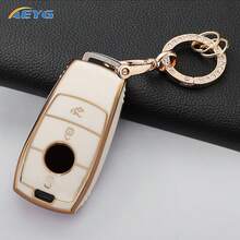 New TPU Car Key Case Cover Compatible With Mercedes Benz A C E S G Class GLC CLE CLA GLB GLS W177 W205 W213 W222 X167 AMG - Mercedes-benz B - View 6