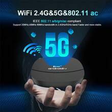 Q96 OHP Android 14 TV Box 64GB Android H313 WiFi 6 4G/5G 8K 4K AV1 Full HD Smart Media Player, Voice Control, OTA, IPTV Set-Top Box - EU C Type Plug(220-240V) - View 7
