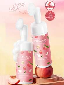 120毫升樱花胶原蛋白/蜜桃洁面慕斯，丰富泡沫，温和清洁并去除角质，面部清洁慕斯 - 潔顏慕斯 - 查看 2