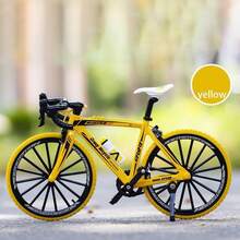 Alloy Mini Racing Car Bicycle Model - Die-Cast Metal - Realistic Details - Perfect Collectible Or Christmas/Halloween Gift - Multicolor - View 9