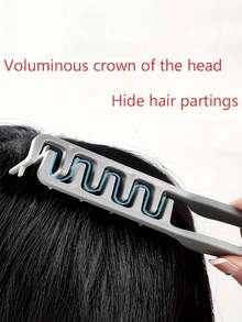 蓬松质感造型梳，抓握牢固 - 增加发根蓬松度，打造自然过渡，细齿设计，适用于所有发质（直发/波浪卷/卷发/螺旋卷），防滑设计，适合刘海、盘发、日常造型 - 沙龙和居家使用，发梳，质感造型梳 - A - 查看 4