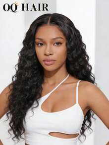 OQ Hair M-Cap Deep Wave Pre Cut 9x6 Transparent Lace Bleached Knots Wear Go Glueless Wigs 200% Density 16-28 Inch Human Hair Tiny Knots Pre Plucked Hairline No Glue Needed Natural Color Style - Beginner Friendly Natural Looking Daily Use Office Ready Party Style Y2K Baddie Vacation Outfits Outdoor Cosplay Campus School Holiday Part Wedding Festival Ready Valentines Gifts For Women - SNatural - View 2