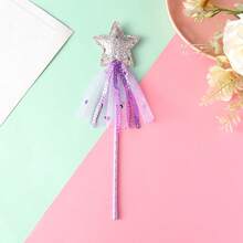 Magical Wand, Fairy Wand, Flashing Star Fairy Wand, Cartoon Cute Party Performance Props - Multicolor - View 8