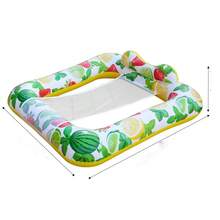 充气泳池漂浮物 漂浮泳池椅 网状座椅 充气水上吊床 水上躺椅 适用于游泳池和海滩 - 彩色 - 查看 5