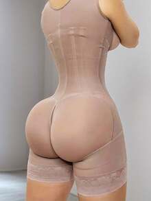 Women Colombian Shapewear,Faja Body Shaping , Tummy Control Body Shaperwear, Buttock Lifting,Thigh Slimming Bodysuit - Mauve Purple - View 4