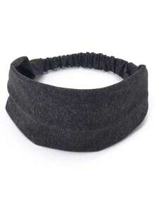 1条女士运动头带，瑜伽跑步健身吸汗发带，休闲弹力头巾 - 彩色 - 查看 4