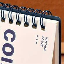 Sổ tay phong cách retro cỡ B5, 60 tờ/120 trang, giấy kẻ dòng màu kem dày và bền, giấy mịn, thiết kế tối giản, cần thiết cho trường học, văn phòng, các cuộc họp, ghi chú, viết nhật ký, phù hợp cho học sinh, giáo viên, chuyên gia, người động. - Nhiều màu - Xem 4