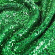 1 pieza de tela brillante con lentejuelas de 3mm de colores, adecuada para decoración de fondo de boda, alfombra, confección de vestidos DIY, material brillante - A - Ver 50