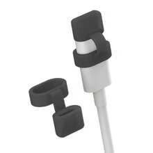 数据线接口防尘塞，充电线插头保护套，防尘、防丢、防电击，弹性硅胶材质，兼容苹果Type-C和安卓Micro USB接口，做工精良，耐磨耐用，可重复使用，适用于99%的数据线接口，数据线接口防尘塞 - 彩色 - 查看 4