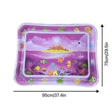 这款儿童充气水上乐园垫，有助于促进儿童的身体和感官发育。寒冷天气可注入40度以下的温水，炎热天气可注入适度凉水。垫子内含色彩鲜艳的水下场景和漂浮玩具，是户外亲子互动的理想之选。也是送给男孩女孩的完美礼物。 - 彩色 - 查看 35