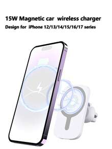 15W重力感应无线车载充电器，兼容苹果、安卓QI标准智能手机，适用于 8/X/11/12/13/14/15/16/17系列 - A - 查看 9