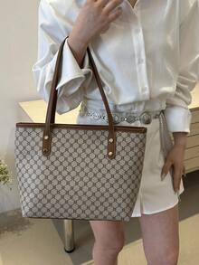 大容量女士通勤包，个性化手提包，2026新款精致小众单肩包，高品质女士包 - 彩色 - 查看 12