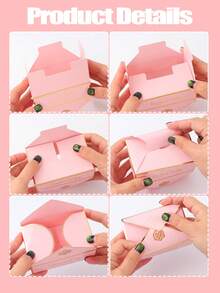 20 Stücke rosa Geschenkboxen, klassische Umschlag Geschenkboxen für Hochzeitsgeschenke, Geburtstagsparty Geschenkverpackung, elegante Party Geschenktüten, Babyparty Gastgeschenke Box, Geschenkbox für Babyparty Dankeschön, Hochzeitstischdekoration, Küchen Backen Verpackungszubehör, Süßigkeitenbox, Hochzeit Geburtstag Party Bedarf, Hochzeitsgeschenke, Geburtstagsgeschenke - Pink - Übersicht 12