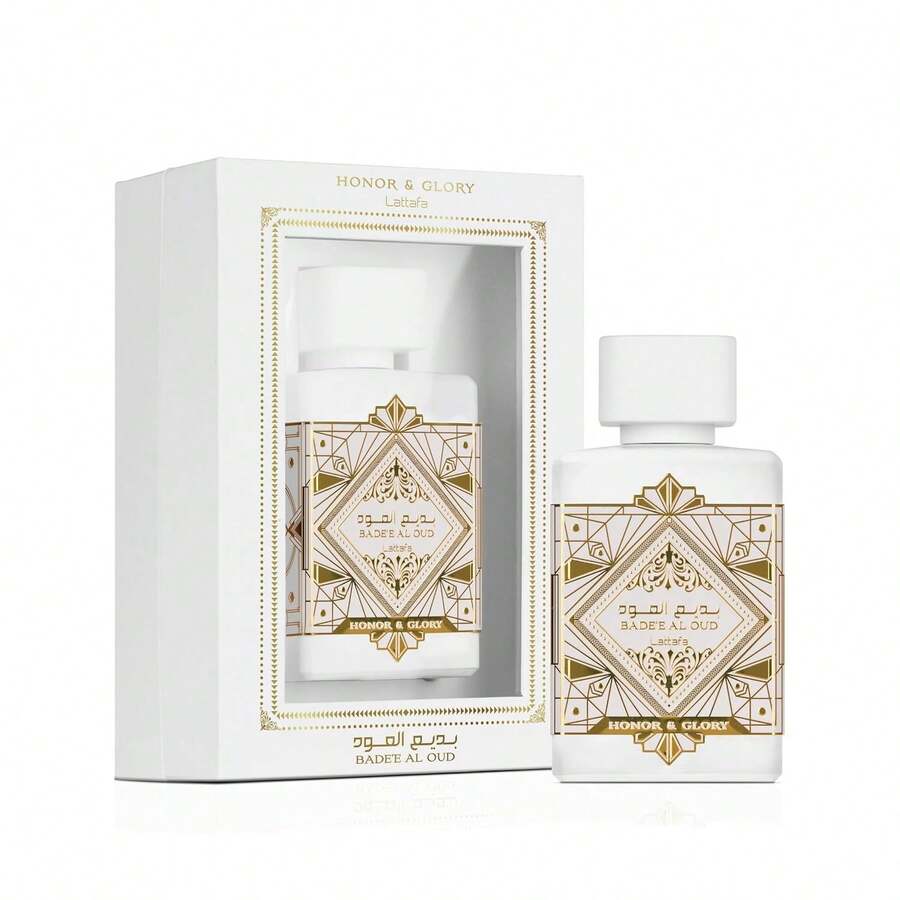 Bade'e Al Oud Honor & Glory - Fruity, Vanilla, Warm Spicy, Woody - Eau De Parfum Long-Lasting Fragrance For Unisex, 3.40 Ounce / 100 Ml | Unisex - 榮耀 - 查看 1