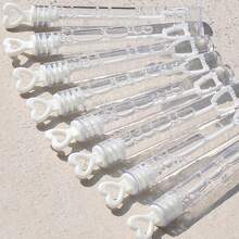 20/48/60 Stücke weiße herzförmige Seifenblasen-Stäbe, Mini Seifenblasen-Sticks als Partyfavors, geeignet für Valentinstag, Hochzeit, Geburtstagsfeier, Heiratsanträge - ohne Seifenblasenflüssigkeit, ideal für Valentinstag (leere Röhre, keine Seifenblasenflüssigkeit) - Verschiedenfarbig - Übersicht 8