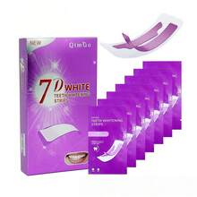 7D+PAP+干式粘合剂+紫色牙齿美白贴，牙齿美白，美白贴，深度清洁，口腔护理，美白贴，清新口气，美白贴，旅行和居家使用，紫色美白，7-14-21对，干式粘合剂，紫色牙齿美白贴 - 紫色+PAP+乾貼+牙貼 - 查看 2