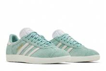 Adidas Adidas Womens Gazelle 'Hazy Green' (Women's Sizes) Hazy Green//Cloud White IG4393 Summer New - màu xanh lá - Xem 8