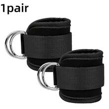 1 Pair Adjustable Ankle Strap For Gym, Suitable For Glute, Leg Extension, Exercises, Essential For Sports Fitness Training - Multicolor - View 9