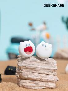 GeekShare 4pcs Bobo Cat Button Caps, Compatible With Nintendo Switch 2 - Multicolor - View 5