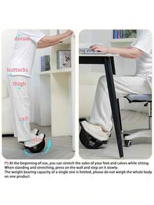 Angled Foot Pedal Professional Ankle Stretcher Board, Muscle Tension Relief, Improve Arch Flexibility, Calf Massage Stretcher, Multi-Functional Foot Pedal Balance Flexibility Training Muscle Massage Yoga Fitness Auxiliary Equipment Foot Massager Suitable For All Users - Multicolor - View 10