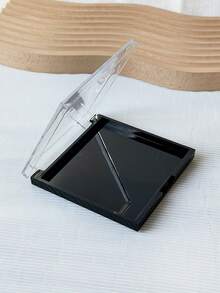 Square Handmade Nail Art Display Box, High-Clarity Plastic Flip Cover Box, Makeup & Eyelash Packaging Box, Nail Art Tool Empty Box (Excluding Nail Plates) - Multicolor - View 8