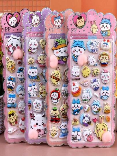 Soft Cute Squeeze Stress Relief Stickers, Suitable For Luggage, Water Cups, Phones, Gifts, Notebooks, Home Decor, Party Decorations, Birthday Gifts, Various Holiday Gifts, Fashion , Luxury, Sewing, DIY, Suitable For Friends Or Partners, Graduation Ceremony - Opening Ceremony, Opening Gift - Graduation Gift, Party Gift