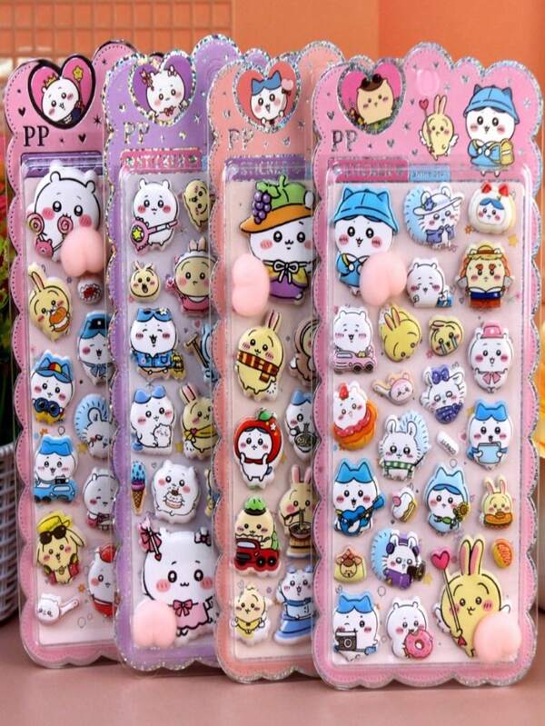 Soft Cute Squeeze Stress Relief Stickers, Suitable For Luggage, Water Cups, Phones, Gifts, Notebooks, Home Decor, Party Decorations, Birthday Gifts, Various Holiday Gifts, Fashion , Luxury, Sewing, DIY, Suitable For Friends Or Partners, Graduation Ceremony - Opening Ceremony, Opening Gift - Graduation Gift, Party Gift