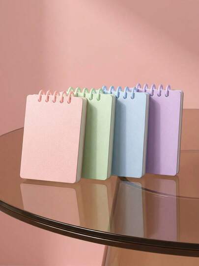 Joivida دفتر مذكرات صغير بحجم A7 قابل للتفكيك تصميمه جذاب، دفتر جيب صغير محمول للاستخدام المدرسي، أدوات مدرسية 1 قطعة