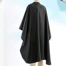 1件专业美发沙龙剪发披肩，印花美发沙龙理发袍，理发师剪发罩衫，不粘理发围裙，美发服，剪发围裙 - 彩色 - 查看 1