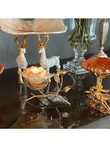 2pcs Candle Holder Silicone Mold Set, Epoxy Resin Casting Mold Kit, DIY Candle Holder Silicone Mold, Resin Silicone Mold 2pcs Set, Candle Holder Silicone Mold, Casting Mold, Candle Holder, DIY Candle, Silicone Mold, Candle Holder, Jewelry Box, Tea Light Holder, Table - Petal - View 5