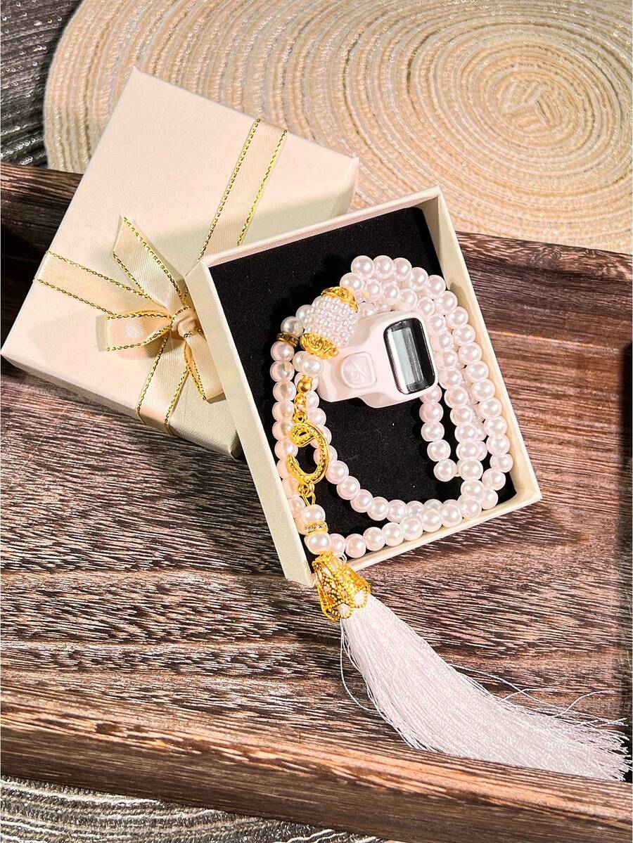Portable Handheld Counter Set - Beads + Tassel Pendant, Dedicated For Chanting Mantras, Buddhist Supplies - One Size Fits All - View 1