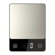 1pc 10kg/22lb Digital Kitchen Scale, Stainless Steel Material, Easy To Clean, Suitable For Baking And Cooking, 1g Precision, LCD Display, Tare Function, ABS Material, Food-, Requires 2 AAA Batteries (Not Included), Precise Ingredient Measurement | Modern Kitchen Scale | Durable ABS Structure - Multicolor - View 11
