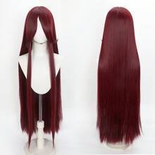 Karida 60cm/24inch Extra Long Straight Synthetic Hair Wig With Bangs, Colorful, Suitable For Daily Use, Cosplay, Halloween, Christmas, St. Patrick's Day And Other Costume Parties - Multicolor - View 127