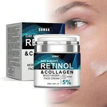 Face Moisturizer For Aging Skin: Wrinkle Cream For Older Women And Men 50 And 60 Plus With Retinol, Collagen And Hyaluronic Acid – Facial Moisturizer For Mature Skin, 1.7 Fl. Oz (Medium, Unscented) - default - View 4
